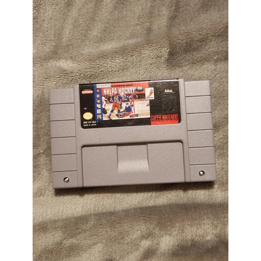 NHLPA Hockey 93 (Super Nintendo Entertainment System, 1992)
